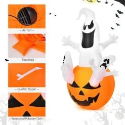 Costway 6FT Halloween Inflatable Ghost Pumpkin-Halloween Blow Up Yard Decoration 9 Costway 6FT Halloween Inflatable Ghost Pumpkin-Halloween Blow Up Yard Decoration -Hyde and Eek Cosplay Store GUEST 04f6613b e5a0 4b20 b0a6 ef7cd3b8e74f