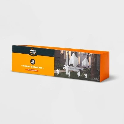 Hyde & EEK! Boutique 18pc Ghost Scene Setter Kit Halloween Decorative Prop - Hyde & EEK! Boutique™ 1 Hyde & EEK! Boutique 18pc Ghost Scene Setter Kit Halloween Decorative Prop - Hyde & EEK! Boutique™