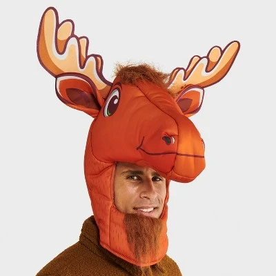 Hyde & EEK! Boutique Adult Oversized Moose Halloween Costume Mask - Hyde & EEK! Boutique™ 2 Hyde & EEK! Boutique Adult Oversized Moose Halloween Costume Mask - Hyde & EEK! Boutique™ - Image 2