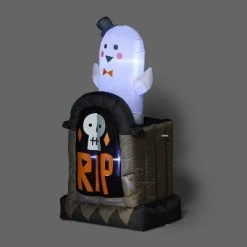 Hyde & EEK! Boutique 5' Inflatable Rising Ghost Halloween Decoration - Hyde & EEK! Boutique™ -Hyde and Eek Cosplay Store GUEST 09500b67 2fa7 447f 8d46 49249e7fb0d3