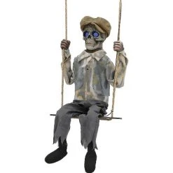 Halloween Express Animated Swinging Skeletal Boy Halloween Decoration - Size 62 in - Gray 5 Halloween Express Animated Swinging Skeletal Boy Halloween Decoration - Size 62 in - Gray -Hyde and Eek Cosplay Store GUEST 0ebc10be cd0f 4c5d beea 026d3982569c