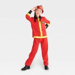 Kids' Firefighter Halloween Costume Jumpsuit with Hat - Hyde & EEK! Boutique™ -Hyde and Eek Cosplay Store GUEST 111cb4b0 b180 43eb a44d 939c46c69319