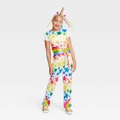 Kids' Rainbow Stars Unicorn Halloween Costume Jumpsuit with Headpiece - Hyde & EEK! Boutique™ 9 Kids' Rainbow Stars Unicorn Halloween Costume Jumpsuit with Headpiece - Hyde & EEK! Boutique™ -Hyde and Eek Cosplay Store GUEST 1265646c 0fe3 48cf 906c 42ad45f11c46 2