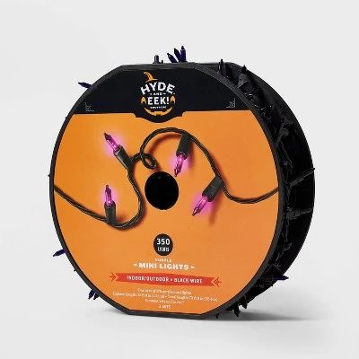 Hyde & EEK! Boutique 350ct Incandescent Halloween Mini String Lights Purple - Hyde & EEK! Boutique™ 3 Hyde & EEK! Boutique 350ct Incandescent Halloween Mini String Lights Purple - Hyde & EEK! Boutique™ - Image 3