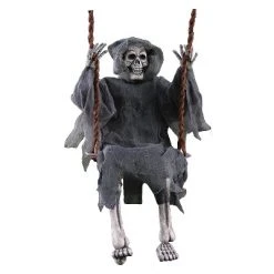 Fun World Reaper On Swing Prop Halloween Decoration - 36 in - Gray -Hyde and Eek Cosplay Store GUEST 1603d9d3 6323 4bdb aa65 8554b17f6317