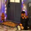 Hyde & EEK! Boutique 1'6"x2'6" 'Hello' Pumpkin Coir Halloween Doormat Natural - Hyde & EEK! Boutique™