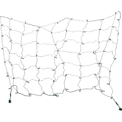 Sunnydaze Decor Sunnydaze Electric Plug-In 70ct LED Indoor/Outdoor Net String Lights 5mm Wide Angle - 6' x 4' Green Wire 6 Sunnydaze Decor Sunnydaze Electric Plug-In 70ct LED Indoor/Outdoor Net String Lights 5mm Wide Angle - 6' x 4' Green Wire - Image 6