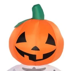 HOMCOM 70.75 " Inflatable Halloween Skeleton Ghost Pumpkin Head, Blow-Up LED Yard Display w/ Rotating Colorful Light Outdoor for Garden, Lawn, Party -Hyde and Eek Cosplay Store GUEST 1a86712a 245d 4172 a4e6 ba2482f81332