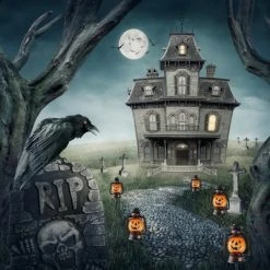 Northlight 16.5" Halloween Flickering Pumpkin Lantern Pathway Markers 3ct - Orange/Black