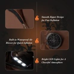 Tangkula 6 FT Tall Halloween Inflatable Decoration Outdoor Blow Up Dead Tree with Vampire Owl Bat Pumpkin Bright LED & RGB Lights -Hyde and Eek Cosplay Store GUEST 270daa71 9324 4c39 baf1 0e9069497e16