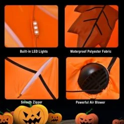 Costway 8FT Halloween Inflatable Pumpkin Head Dinosaur Blow Up with LED Lights 11 Costway 8FT Halloween Inflatable Pumpkin Head Dinosaur Blow Up with LED Lights -Hyde and Eek Cosplay Store GUEST 28f0171f e85f 497b 9d76 19302f334e5f