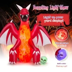Costway 8 FT Halloween Inflatable Red Dragon with Wings & Skull Holiday Decoration Light 14 Costway 8 FT Halloween Inflatable Red Dragon with Wings & Skull Holiday Decoration Light -Hyde and Eek Cosplay Store GUEST 296b07d4 6cb9 4d0d b837 4aa17e125aec