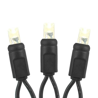 Novelty Lights Inc Novelty Lights LED Christmas String Lights Light Set 100 Mini Bulbs (Black Wire, 34 Feet) 2 Novelty Lights Inc Novelty Lights LED Christmas String Lights Light Set 100 Mini Bulbs (Black Wire, 34 Feet) - Image 2