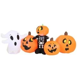 Sunnydaze Decor Sunnydaze 7' Self-Inflatable Holiday Haunted Pumpkin Patch Outdoor Halloween Lawn Decoration with LED Lights -Hyde and Eek Cosplay Store GUEST 2c92104a d72e 4596 b6e3 72adfcd1cd28