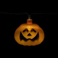 Northlight 10-Count LED Jack-O-Lantern Halloween Light Set - 3', Warm White Lights, Clear Wire -Hyde and Eek Cosplay Store GUEST 2e012d99 f45b 4a18 b4a3 d6bf69621f27