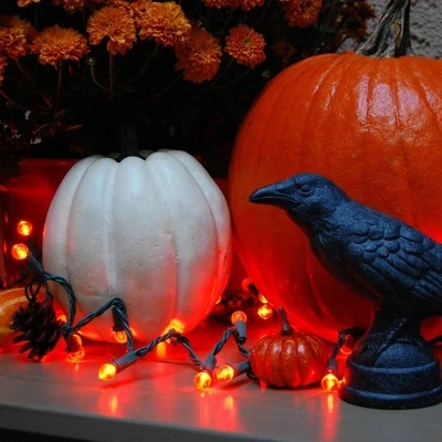 Lumabase 70 Lights Electric Globe String Lights LED Orange 3 Lumabase 70 Lights Electric Globe String Lights LED Orange - Image 3