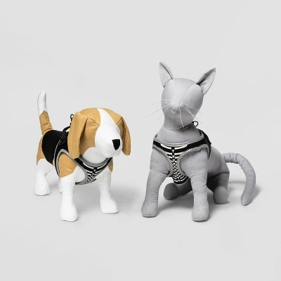 Skeleton Glow Reflective Dog and Cat Harness - Hyde & EEK! Boutique™ 4 Skeleton Glow Reflective Dog and Cat Harness - Hyde & EEK! Boutique™ - Image 4
