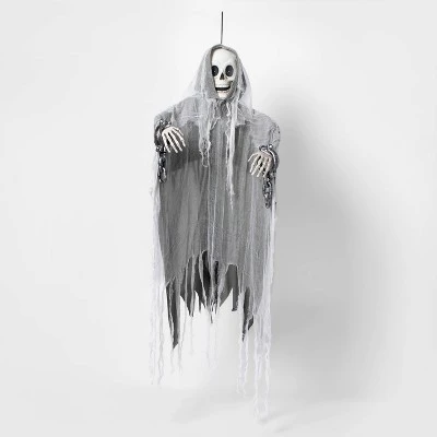 Hyde & EEK! Boutique 60" Animated Reaper Skeleton with Chains Halloween Decorative Mannequin - Hyde & EEK! Boutique™ 1 Hyde & EEK! Boutique 60" Animated Reaper Skeleton with Chains Halloween Decorative Mannequin - Hyde & EEK! Boutique™
