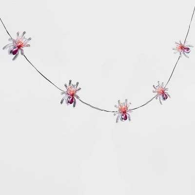 Hyde & EEK! Boutique Spider Reflector Red LED Bulbs Halloween String Lights - Hyde & EEK! Boutique™ 3 Hyde & EEK! Boutique Spider Reflector Red LED Bulbs Halloween String Lights - Hyde & EEK! Boutique™ - Image 3