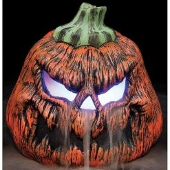 Seasons USA Inc Seasons USA Pumpkin Mister Halloween Decoration - 9 in x 11 in x 13 in - Orange