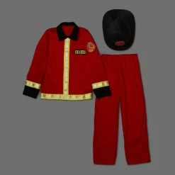 Kids' Adaptive Firefighter Halloween Costume with Hat - Hyde & EEK! Boutique™ -Hyde and Eek Cosplay Store GUEST 39c63d46 9377 4490 8d1c d116ee349590
