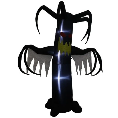 Sunnydaze Decor Sunnydaze Outdoor Nightmare Hollow Ghostly Tree Self-Inflating Halloween Inflatable Yard Decoration with LED Lights and Built-In Fan - 8' 3 Sunnydaze Decor Sunnydaze Outdoor Nightmare Hollow Ghostly Tree Self-Inflating Halloween Inflatable Yard Decoration with LED Lights and Built-In Fan - 8' - Image 3