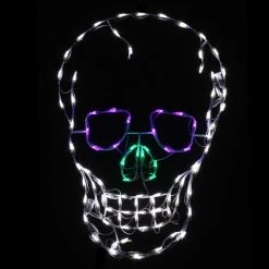 National Tree Company 37" Halloween Lighted Skull Decoration -Hyde and Eek Cosplay Store GUEST 3c2622b8 f9ea 4496 8762 67058c7635d3
