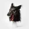 Hyde & EEK! Boutique Adult Black Wolf Halloween Costume Mask - Hyde & EEK! Boutique™