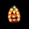 Northlight 12" Lighted Jack-O-Lantern Halloween Window Silhouette Decoration
