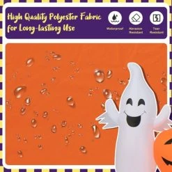 Costway 9FT Long Halloween Inflatable Pumpkins Self Inflating Halloween Pumpkin -Hyde and Eek Cosplay Store GUEST 49035479 fdb0 48a6 afd1 9dc6b54bd1c6