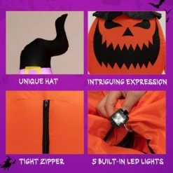 Costway 8 Ft Tall Inflatable Pumpkin Family Waterproof Halloween Yard Decoration w/LED Lights -Hyde and Eek Cosplay Store GUEST 49b6a536 396d 4b03 a74e dd1724d50d81
