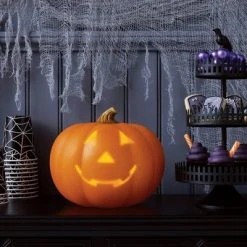 Hyde & EEK! Boutique Animated Projection Face Pumpkin Halloween Decorative Prop - Hyde & EEK! Boutique™