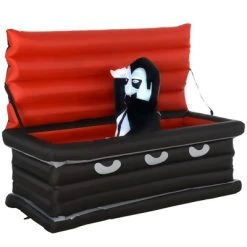 HOMCOM 70.75" Inflatable Halloween Vampire and Giant Coffin, Inflatable Outdoor LED Yard Display, Waterproof -Hyde and Eek Cosplay Store GUEST 4bc74ae8 2281 4877 ac30 483cb8580c25