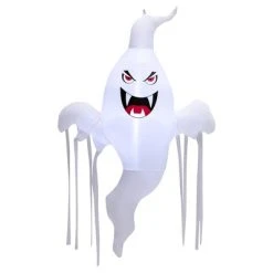 Costway 5 FT Tall Halloween Inflatable Hanging Ghost Blow-up Yard Decoration w/LED Light -Hyde and Eek Cosplay Store GUEST 501e9253 7185 491e b494 2a2c61e11e43