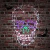National Tree Company 37" Halloween Lighted Skull Decoration
