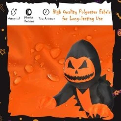 Costway 3.3 FT Halloween Inflatable Pumpkin Head Ghost Broke Out from Window -Hyde and Eek Cosplay Store GUEST 51646d02 c731 475c a4fe cc15fab85c12