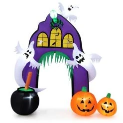 Costway 9 Ft Tall Halloween Inflatable Castle Archway Decor w/ Spider Ghosts &Built-in Lights 15 Costway 9 Ft Tall Halloween Inflatable Castle Archway Decor w/ Spider Ghosts &Built-in Lights -Hyde and Eek Cosplay Store GUEST 551987a6 2b22 46fb a788 647280bb07c9