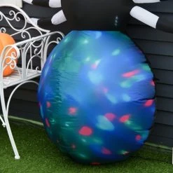 HOMCOM 5' Long Inflatable Halloween Multicolor Red-Eyed Spider, Inflatable LED Yard Display Indoor Outdoor for Garden, Lawn, Party, Holiday -Hyde and Eek Cosplay Store GUEST 554f16ed 1328 4fcb 9830 9c6341615c41