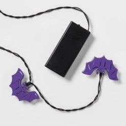 Hyde & EEK! Boutique 10ct LED Bat Halloween Metal String Lights - Hyde & EEK! Boutique™ -Hyde and Eek Cosplay Store GUEST 55824865 b372 4b9c ba88 7157f7933672