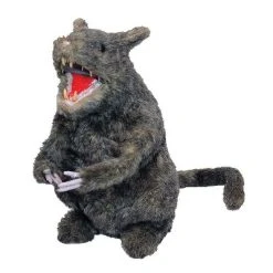 Sunstar Industries Sunstar Giant Standing Rat Halloween Decoration - 19 in - Gray