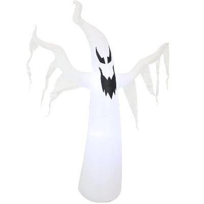 Sunnydaze Decor Sunnydaze 7 Foot Self Inflatable Blow Up Diabolical Ghost Outdoor Holiday Halloween Lawn Decoration with LED Lights 2 Sunnydaze Decor Sunnydaze 7 Foot Self Inflatable Blow Up Diabolical Ghost Outdoor Holiday Halloween Lawn Decoration with LED Lights - Image 2
