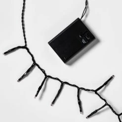 Hyde & EEK! Boutique 60ct LED Dewdrop Halloween Fairy String Lights Garland Orange - Hyde & EEK! Boutique™ -Hyde and Eek Cosplay Store GUEST 5db044cd 1536 46ac 9617 ce5943a8fc51