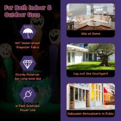 Tangkula 8 FT Tall Halloween Inflatable Three Witch & Magic Potion Pot Decoration w/ Built-in LEDs & Ropes & Stakes for Party Garden Lawn 13 Tangkula 8 FT Tall Halloween Inflatable Three Witch & Magic Potion Pot Decoration w/ Built-in LEDs & Ropes & Stakes for Party Garden Lawn -Hyde and Eek Cosplay Store GUEST 5e3be2af 4d53 45ac 9154 70a7319ab1e4