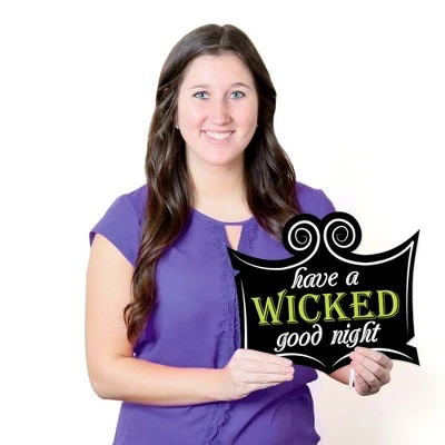 Big Dot of Happiness Happy Halloween - Witch Lawn Decorations - Outdoor Halloween Yard Decorations - 10 Piece 6 Big Dot of Happiness Happy Halloween - Witch Lawn Decorations - Outdoor Halloween Yard Decorations - 10 Piece - Image 6