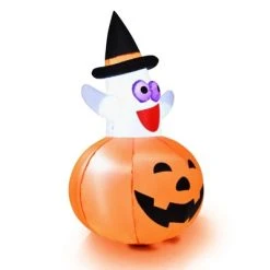 Tangkula Halloween Decoration Inflatable Ghost in Pumpkin Halloween Ghost Pumpkin lantern -Hyde and Eek Cosplay Store GUEST 677d7b0a 98bd 43f3 af1c 2f2dea5afc63