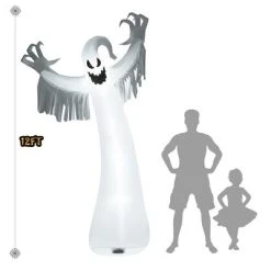 Costway 5FT or 6FT or 12FT Halloween Decoration with LED Lights Yard Decoration -Hyde and Eek Cosplay Store GUEST 6cc99bd4 b998 43f9 9c1f 2efe752c5957