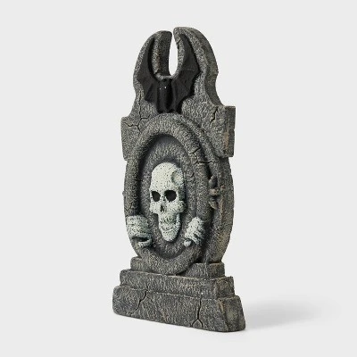 Hyde & EEK! Boutique Light Up Skeleton Foam Halloween Decorative Tombstone - Hyde & EEK! Boutique™ 2 Hyde & EEK! Boutique Light Up Skeleton Foam Halloween Decorative Tombstone - Hyde & EEK! Boutique™ - Image 2