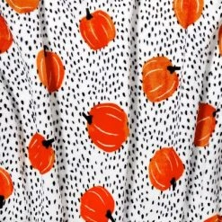 Hyde & EEK! Boutique Tossed Pumpkins Printed Plush Halloween Throw Blanket - Hyde & EEK! Boutique™ -Hyde and Eek Cosplay Store GUEST 7072946d 8bf7 4da9 a7cb 32ebf5475831