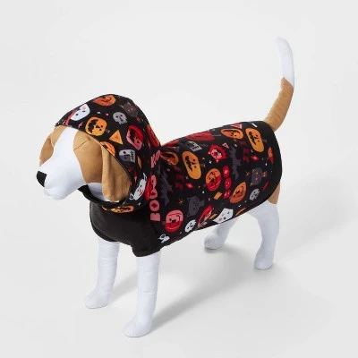 Basic Halloween Velour Toss Pumpkins Cat and Dog Hoodie - Hyde & EEK! Boutique™ 5 Basic Halloween Velour Toss Pumpkins Cat and Dog Hoodie - Hyde & EEK! Boutique™ - Image 5