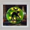 Northlight 13.75" Lighted Black Cat Halloween Window Silhouette Decoration